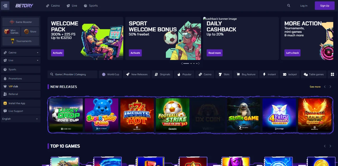 Betory Casino